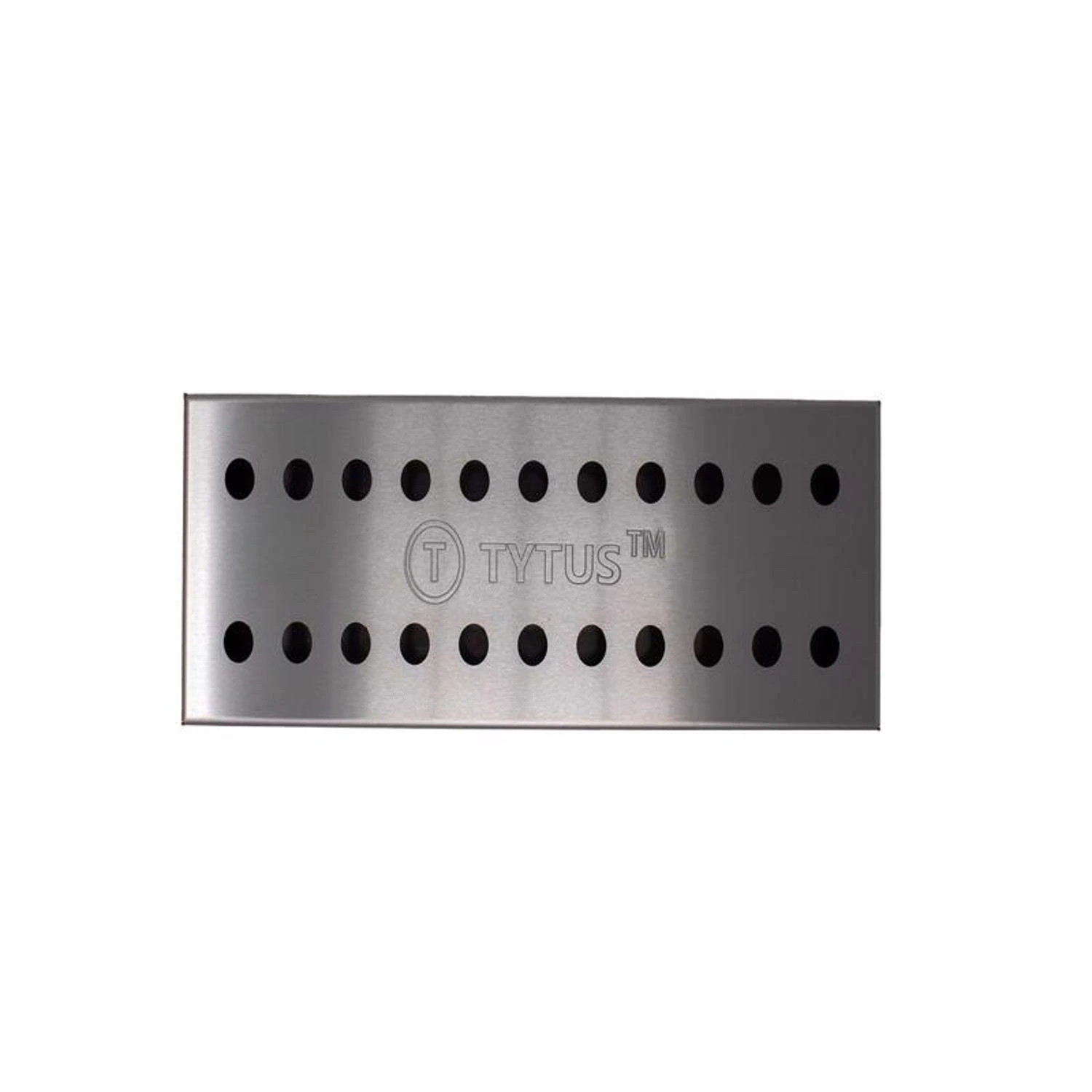 TYTUS Stainless Steel Smoker Box 12 In. L X 3 In. W 2 TYTUS Stainless Steel Smoker Box 12 In. L X 3 In. W - Image 2