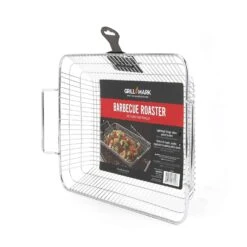 Grill Mark Steel Roasting Basket 16.7 In. L X 10.5 In. W 1 Pk 5 Grill Mark Steel Roasting Basket 16.7 In. L X 10.5 In. W 1 Pk -The Grill Spot 039ac902 5ce7 4ae6 a600 fdd5938ffe59