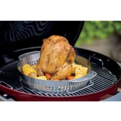 Weber Gourmet BBQ System Stainless Steel Poultry Roaster 15.9 In. L X 13 In. W 1 Pk -The Grill Spot 03c9234d ab76 498a 99fe 6c33acdf5b34