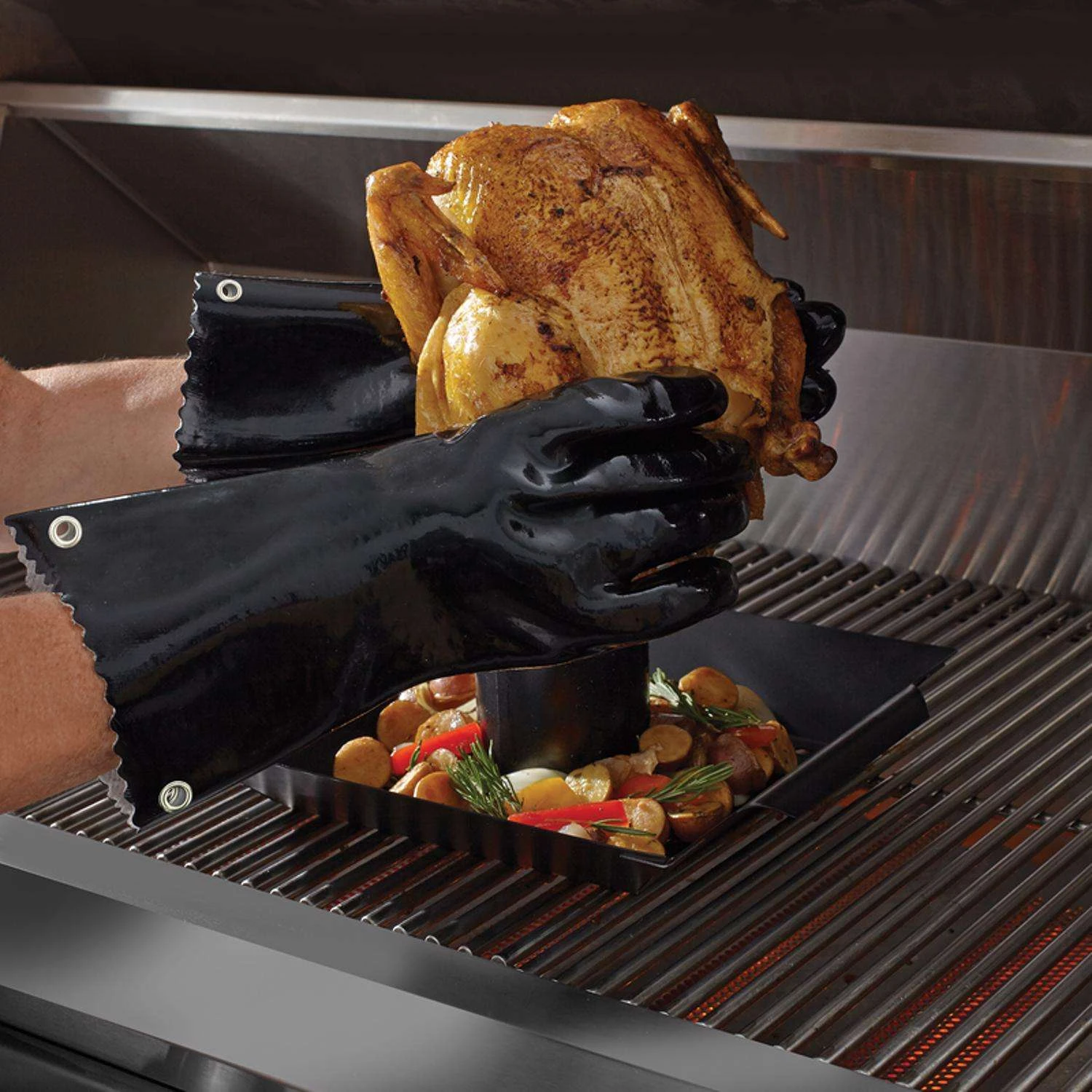 Mr. Bar-B-Q Grilling Glove 1 Pair 2 Mr. Bar-B-Q Grilling Glove 1 Pair - Image 2