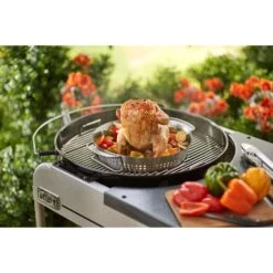 Weber Gourmet BBQ System Stainless Steel Poultry Roaster 15.9 In. L X 13 In. W 1 Pk -The Grill Spot 05d2458c a459 4dd5 ba15 982589402e8c