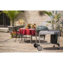 Weber 22 In. Performer Deluxe Charcoal Grill Green -The Grill Spot 0ced1a20 a72a 4766 9233 d36214e589d9