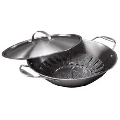 Weber Crafted Stainless Steel Grill Wok 19 In. W