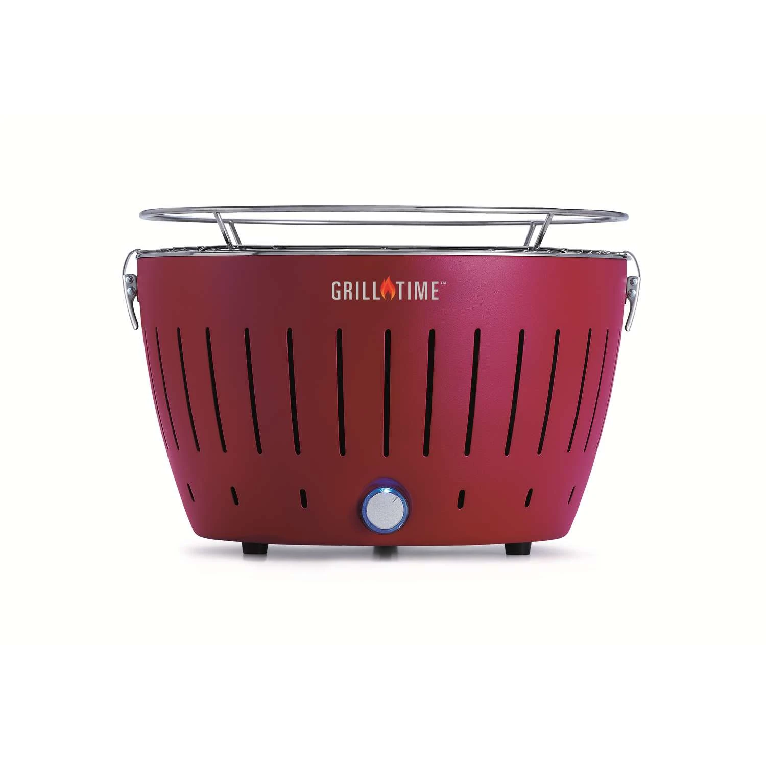 Grill Time 12.5 In. Tailgater GT Charcoal Grill Red 1 Grill Time 12.5 In. Tailgater GT Charcoal Grill Red