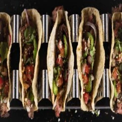 Blackstone Deluxe Stainless Steel Taco Tray 17.71 In. L X 4.5 In. W 2 Pk 5 Blackstone Deluxe Stainless Steel Taco Tray 17.71 In. L X 4.5 In. W 2 Pk -The Grill Spot 101f4b52 d0da 47d1 8699 8ef4d8e5ca8e