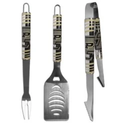 Siskiyou Sports NCAA Stainless Steel Multicolored Grill Tool Set 3 Pc