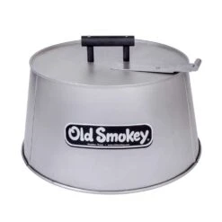 Old Smokey Products 17 In. Charcoal Grill Silver -The Grill Spot 13fbb58a bca1 4d7f b98e c35e2211ace1