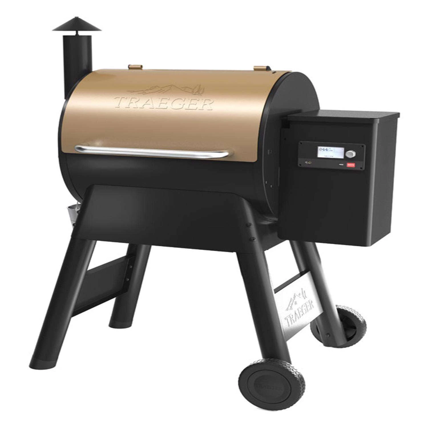Traeger Pro 575 Wood Pellet WiFi Grill Bronze 1 Traeger Pro 575 Wood Pellet WiFi Grill Bronze