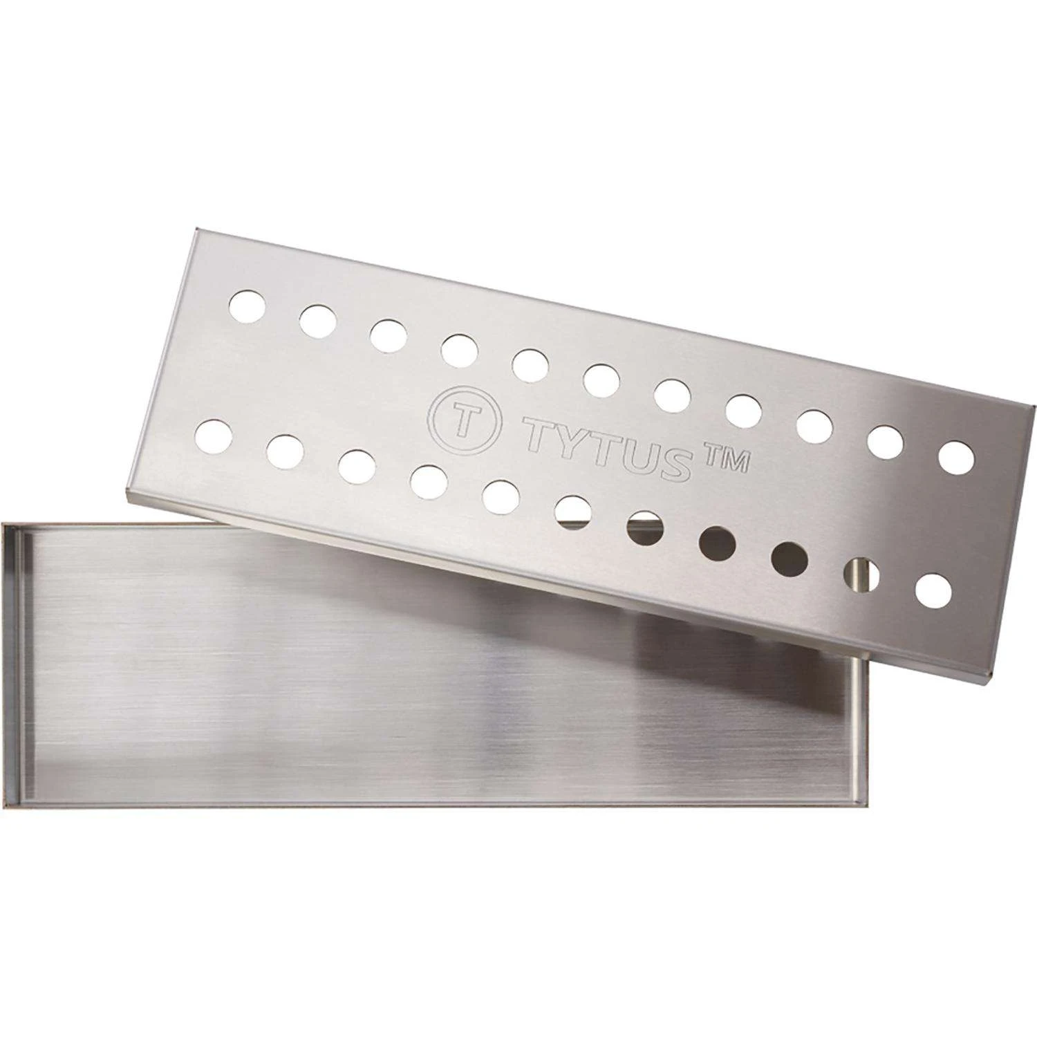 TYTUS Stainless Steel Smoker Box 12 In. L X 3 In. W 4 TYTUS Stainless Steel Smoker Box 12 In. L X 3 In. W - Image 4