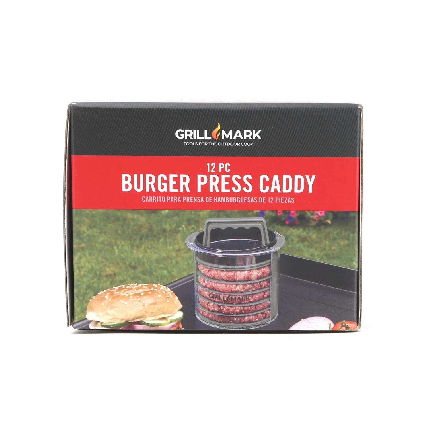 Grill Mark Plastic Burger Press 2 Grill Mark Plastic Burger Press - Image 2