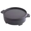 Weber Cast Iron/Porcelain Dutch Oven 7 Qt 4.83 In. L X 16.68 In. W 1 Pc
