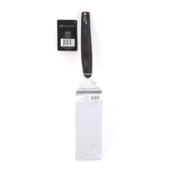 Grill Mark Stainless Steel Black/Silver Griddle Spatula 1 Pk -The Grill Spot 1fd8a836 e4b1 402b bde5 6b1c2555a68f