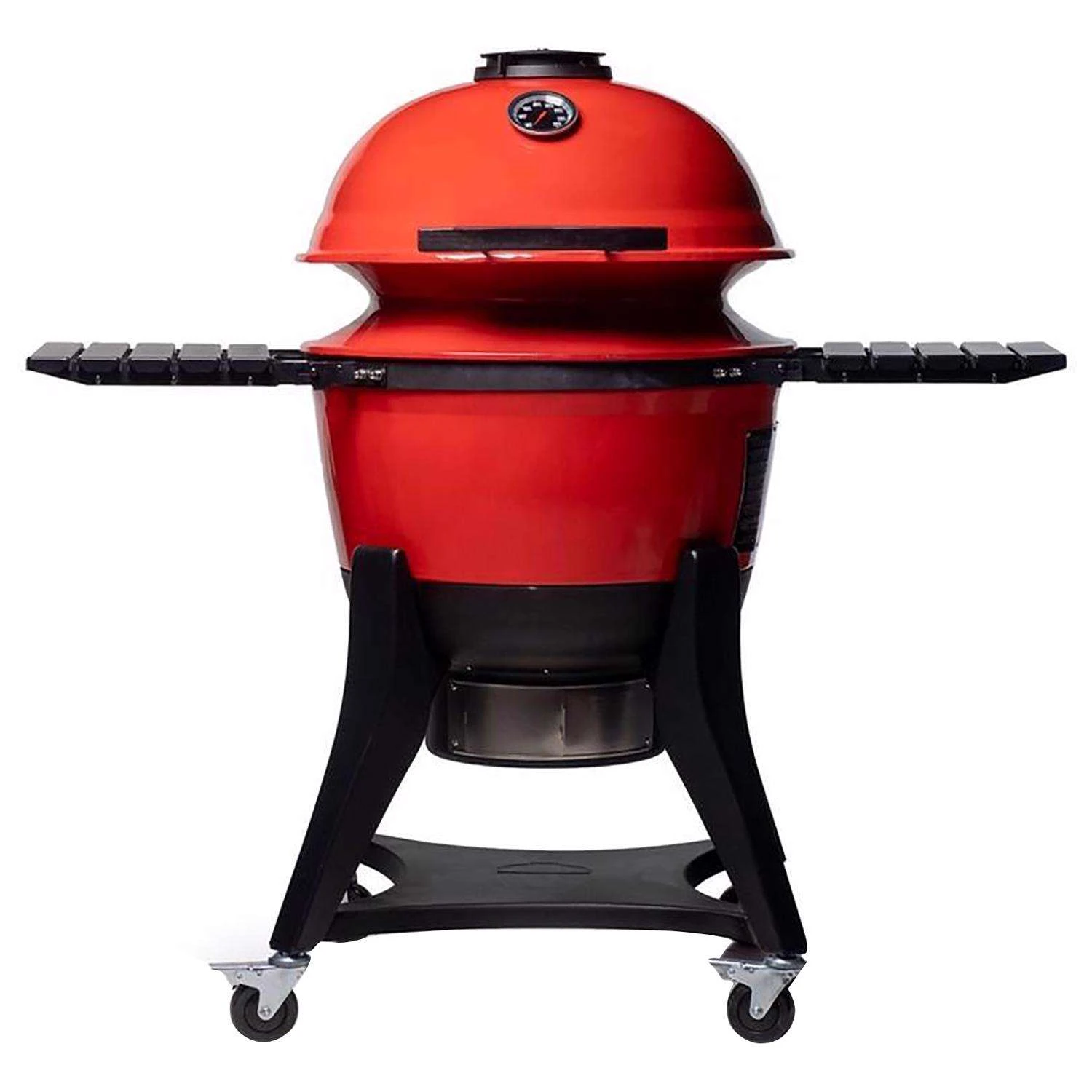 Kamado Joe 22 In. Kettle Joe Charcoal Kamado Grill And Smoker Blazing Red 1 Kamado Joe 22 In. Kettle Joe Charcoal Kamado Grill And Smoker Blazing Red