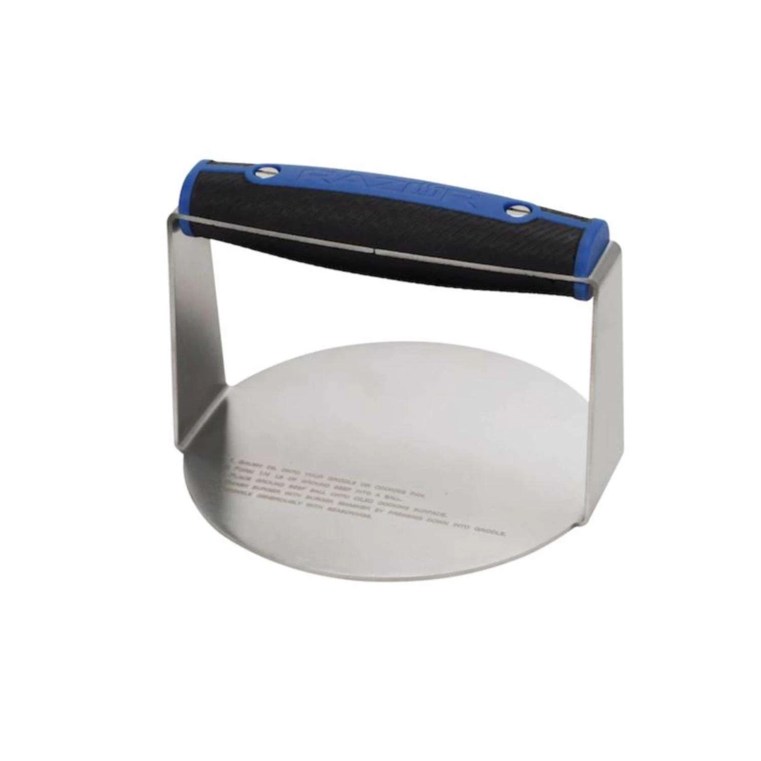 Razor Plastic/Stainless Steel Burger Press 1 Pk 1 Razor Plastic/Stainless Steel Burger Press 1 Pk