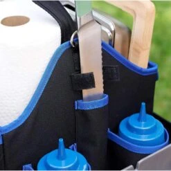 Razor Cotton Black/Blue Griddle Tool Holder 1 Pk -The Grill Spot 2a483f16 b919 4c53 9c94 08fa0b9fa1cf