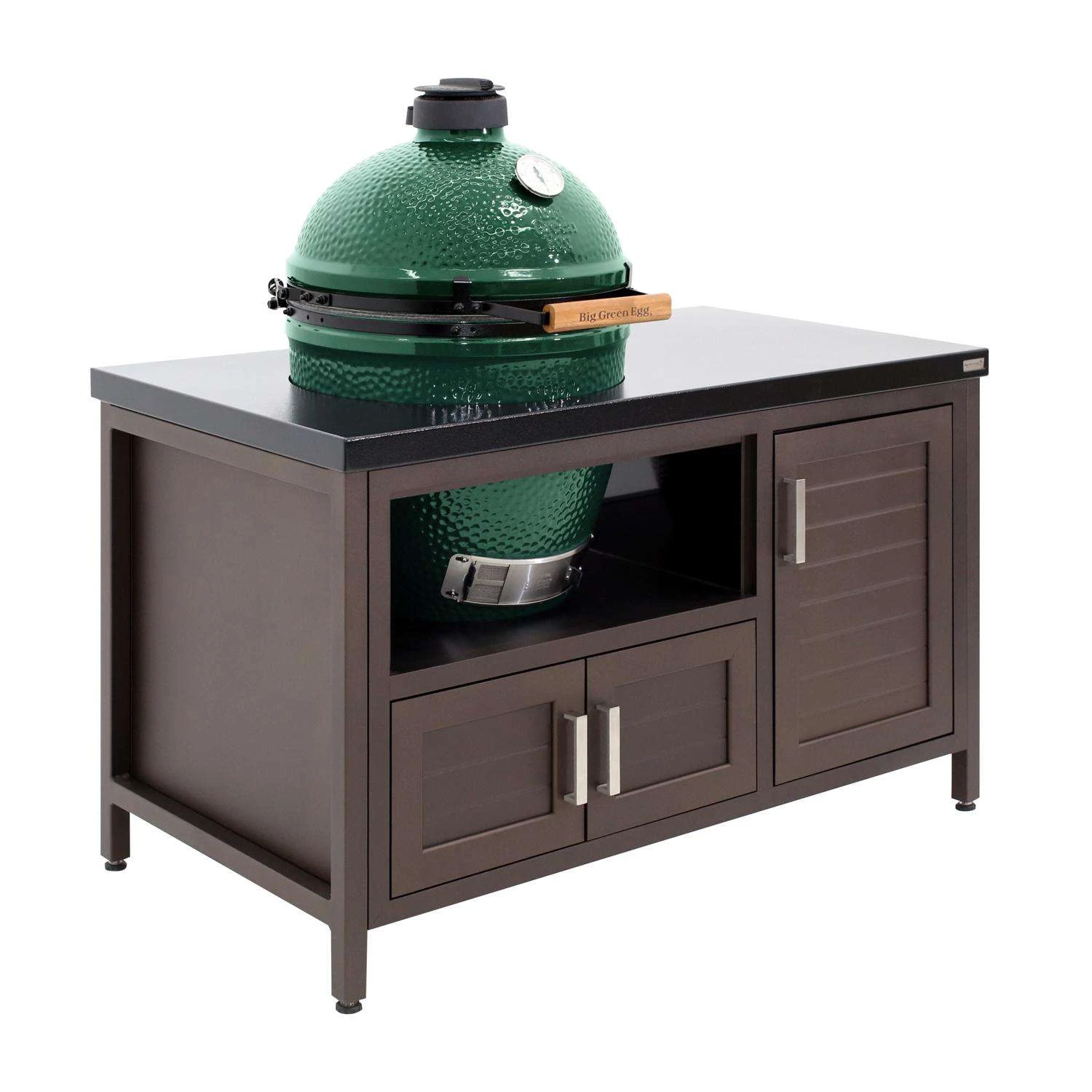 Big Green Egg 18.25 In. Large EGG Package With 53" Modern Farmhouse Table Charcoal Kamado Grill And 5 Big Green Egg 18.25 In. Large EGG Package With 53" Modern Farmhouse Table Charcoal Kamado Grill And - Image 5