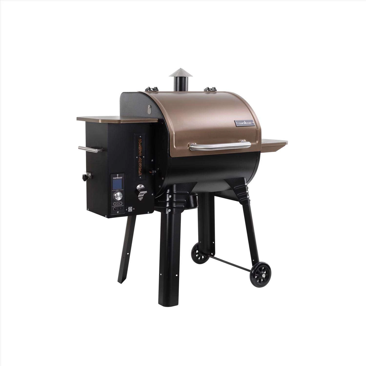 Camp Chef SmokePro Wood Pellet Bluetooth And WiFi Grill And Smoker Bronze 2 Camp Chef SmokePro Wood Pellet Bluetooth And WiFi Grill And Smoker Bronze - Image 2