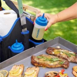 Razor Cotton Black/Blue Griddle Tool Holder 1 Pk -The Grill Spot 2cbcc808 f478 4bd5 8266 d2e145fff466