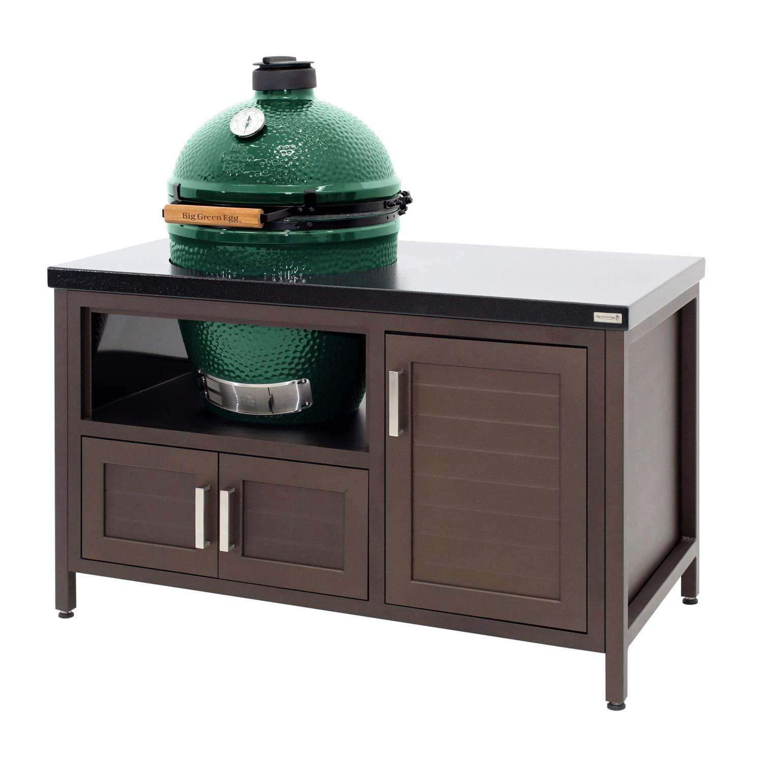 Big Green Egg 18.25 In. Large EGG Package With 53" Modern Farmhouse Table Charcoal Kamado Grill And 4 Big Green Egg 18.25 In. Large EGG Package With 53" Modern Farmhouse Table Charcoal Kamado Grill And - Image 4