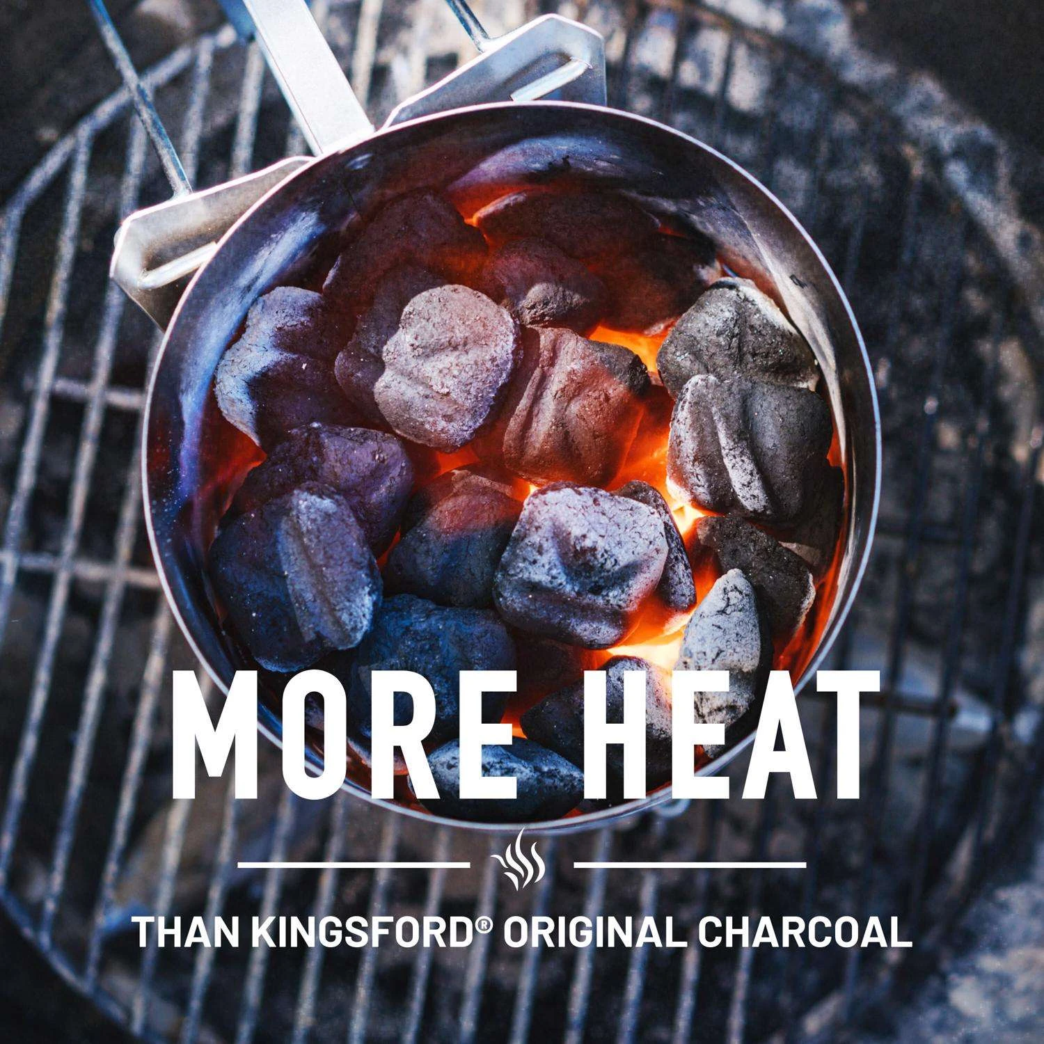Kingsford High Heat All Natural Original Charcoal Briquettes 12 Lb 5 Kingsford High Heat All Natural Original Charcoal Briquettes 12 Lb - Image 5