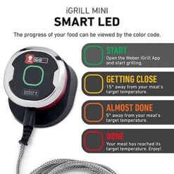 Weber IGrill Mini Digital Bluetooth Enabled Grill/Meat Thermometer 13 Weber IGrill Mini Digital Bluetooth Enabled Grill/Meat Thermometer -The Grill Spot 3664606d a732 4250 8e89 44bbc9e38a9a