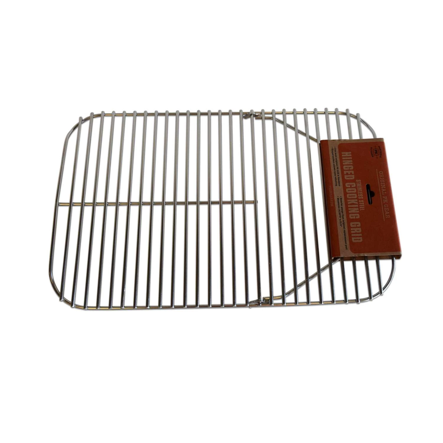 PK Grills Hinged Grill Grate 21.5 In. L X 14.25 In. W 1 PK Grills Hinged Grill Grate 21.5 In. L X 14.25 In. W