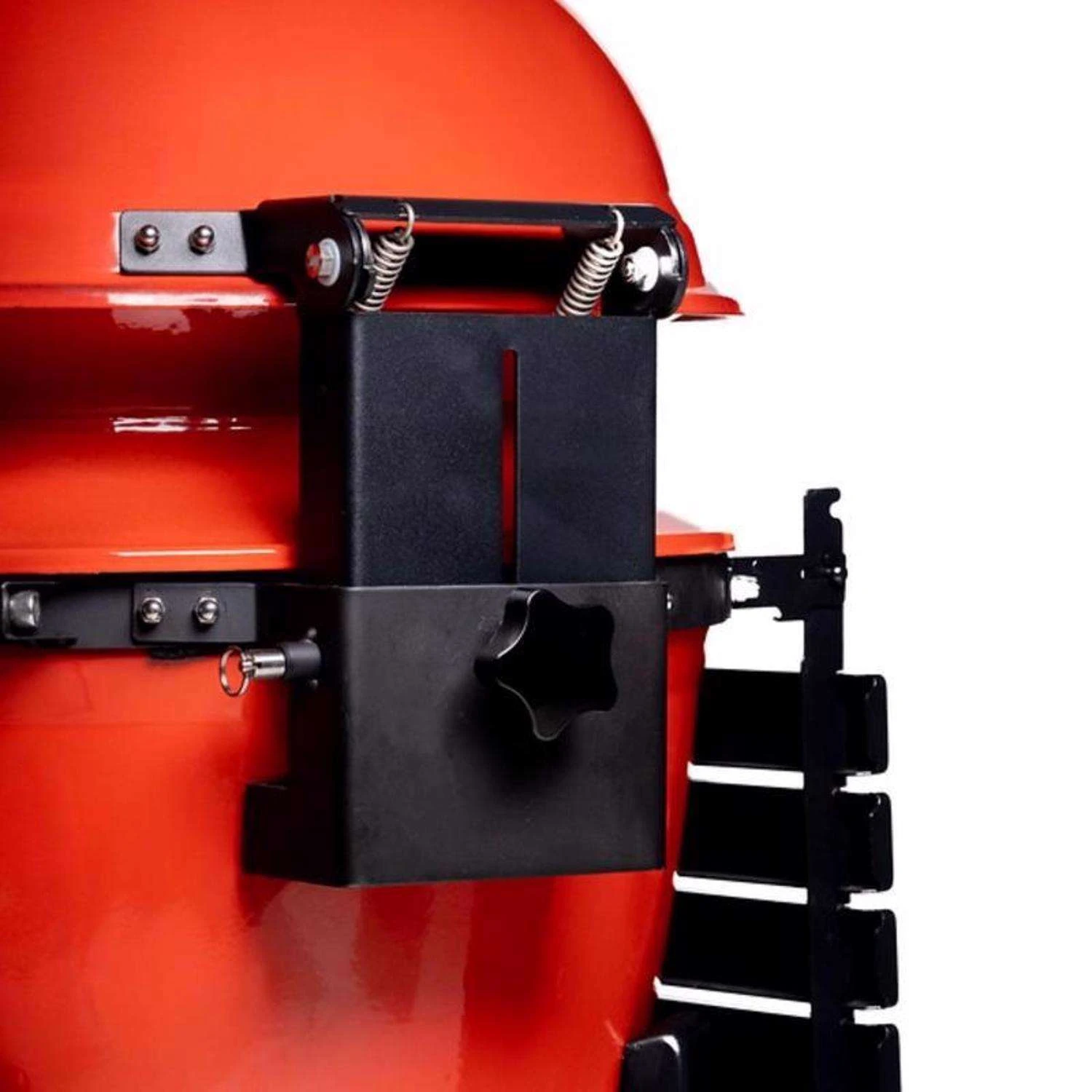 Kamado Joe 22 In. Kettle Joe Charcoal Kamado Grill And Smoker Blazing Red 5 Kamado Joe 22 In. Kettle Joe Charcoal Kamado Grill And Smoker Blazing Red - Image 5