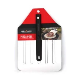 Grill Mark Stainless Steel Black/Silver Pizza Peel 1 Pk