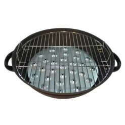 Q-Stoves Round Steel Fire Bowl Filler 9 In. H X 20 In. W X 20 In. D 9 Q-Stoves Round Steel Fire Bowl Filler 9 In. H X 20 In. W X 20 In. D -The Grill Spot 41f3b6b1 bcd6 448f b89a 9869f83c3633