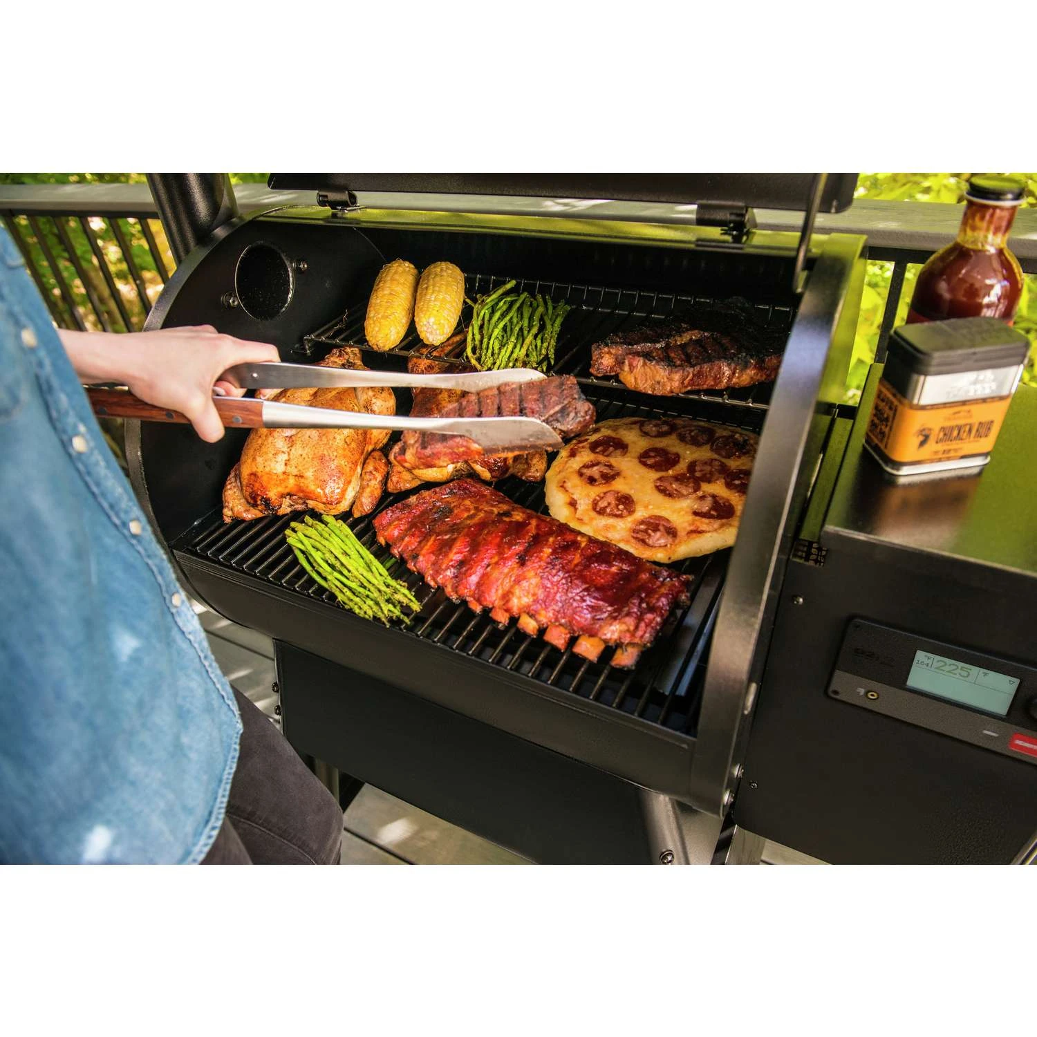 Traeger Pro 575 Wood Pellet WiFi Grill Black 7 Traeger Pro 575 Wood Pellet WiFi Grill Black - Image 7