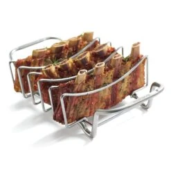 Broil King Stainless Steel Rib Rack 15.2 In. L X 8.6 In. W 1 Pk 10 Broil King Stainless Steel Rib Rack 15.2 In. L X 8.6 In. W 1 Pk -The Grill Spot 4add3786 2ae9 47ae a6c0 e6f582421fa4