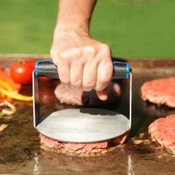 Razor Plastic/Stainless Steel Burger Press 1 Pk 9 Razor Plastic/Stainless Steel Burger Press 1 Pk -The Grill Spot 537bfd85 f6e7 45d5 b479 29922fa2a519