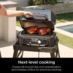 Ninja Woodfire Rotating Grill Grate -The Grill Spot 54bbb4d8 f100 4614 9fc3 7a45389ed078