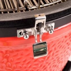 Kamado Joe 18 In. Classic III Charcoal Kamado Grill And Smoker Black/Red -The Grill Spot 569ab777 1c67 4fdf be4d 0860ddb103d3