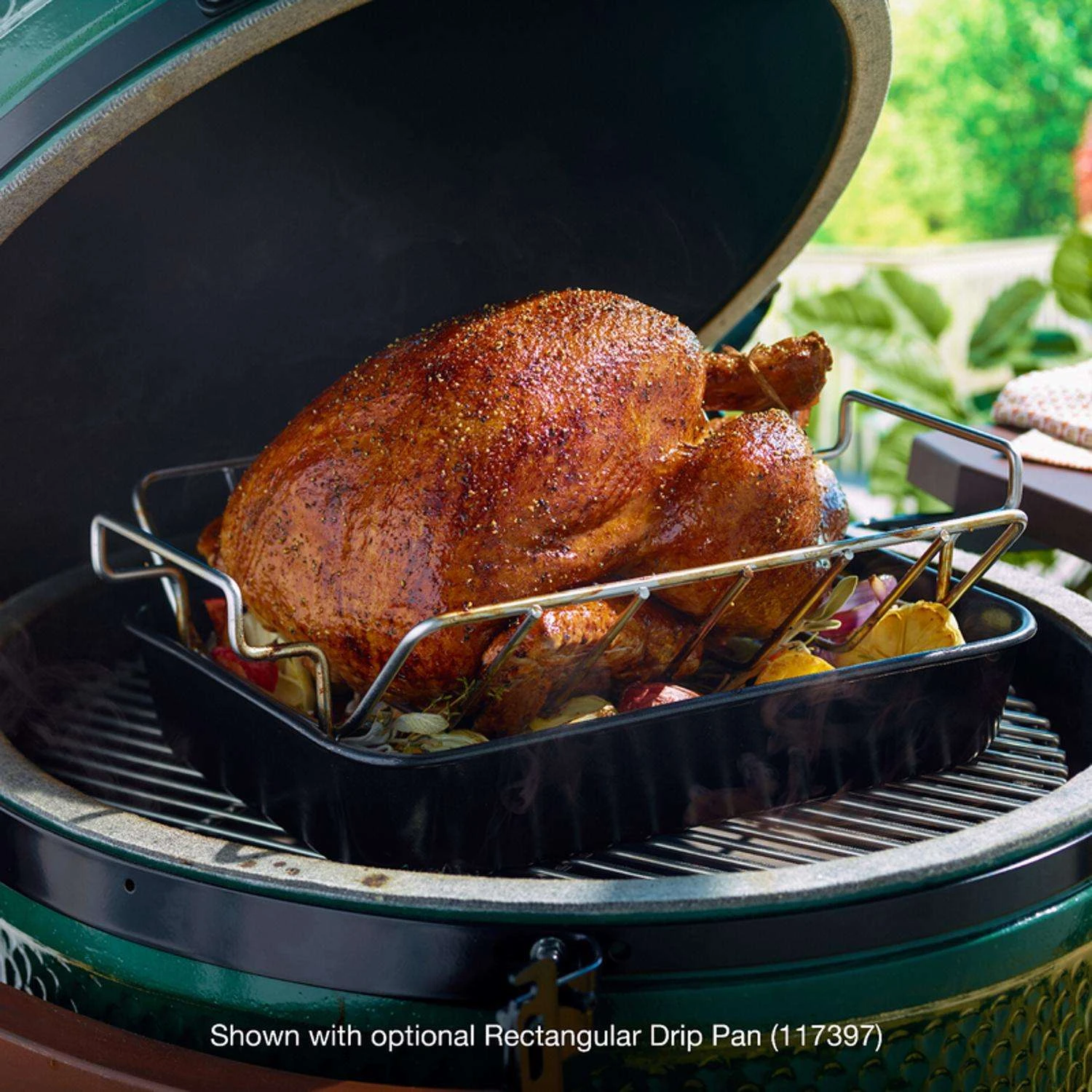 Big Green Egg Stainless Steel Roasting Rack 1 Pk 3 Big Green Egg Stainless Steel Roasting Rack 1 Pk - Image 3