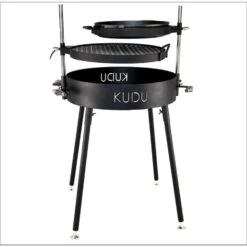 KUDU 19 Inch In. Charcoal Grill Black