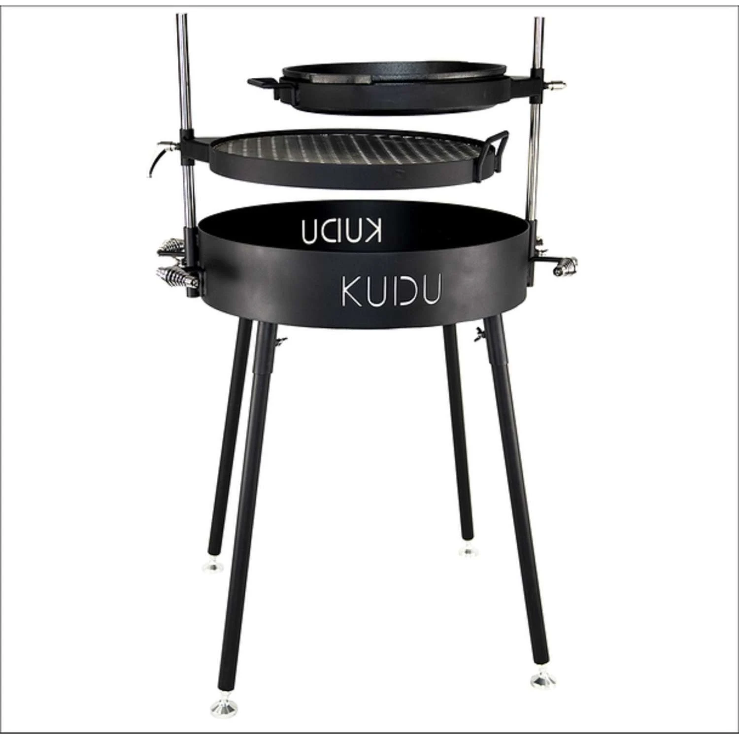 KUDU 19 Inch In. Charcoal Grill Black 1 KUDU 19 Inch In. Charcoal Grill Black