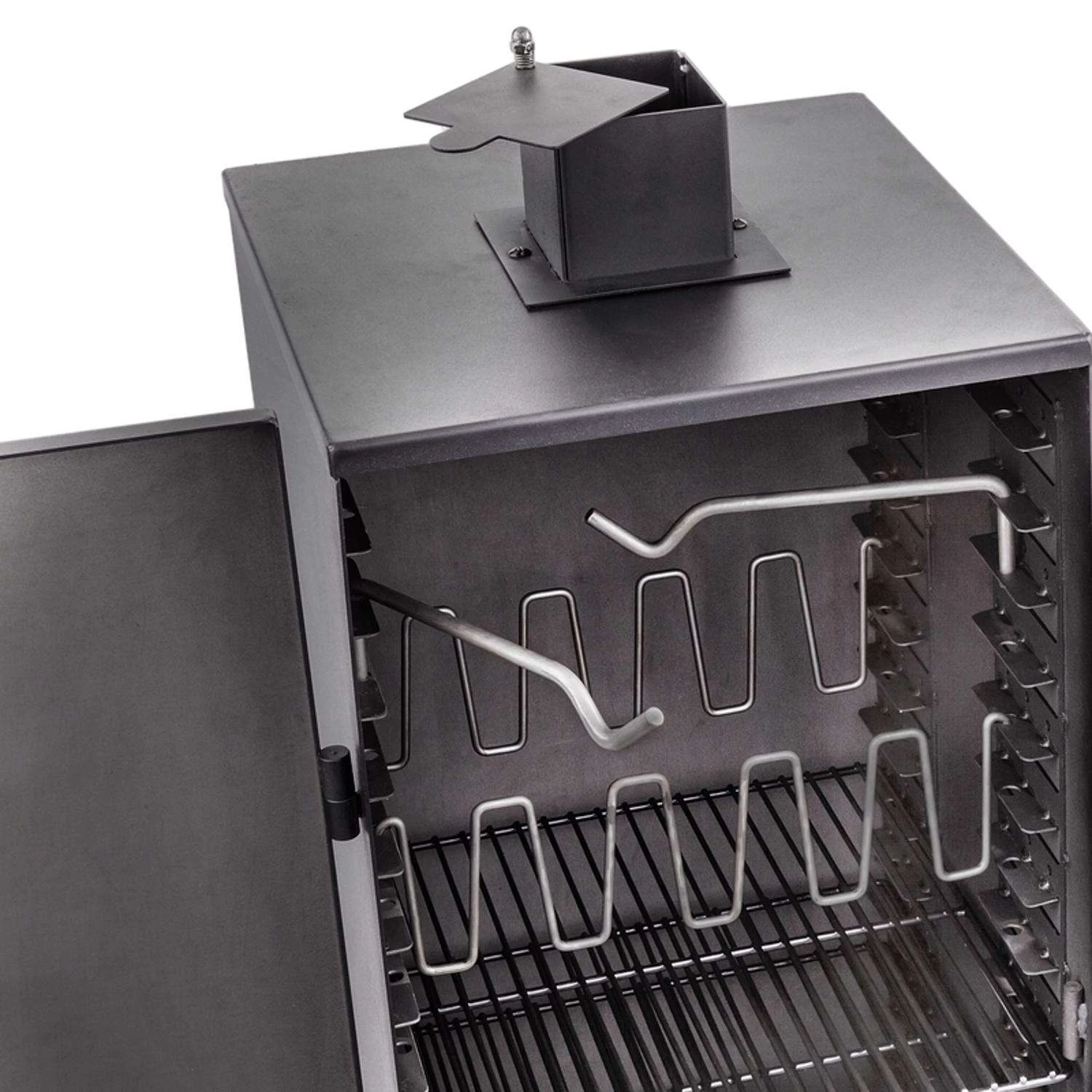 Oklahoma Joe's Bandera Charcoal Vertical Smoker Black 4 Oklahoma Joe's Bandera Charcoal Vertical Smoker Black - Image 4