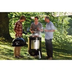 Weber Smokey Mountain Charcoal/Wood Bullet Smoker Black 18 Weber Smokey Mountain Charcoal/Wood Bullet Smoker Black -The Grill Spot 63733e71 6f49 4c8d 8cde 14f34787d1fc