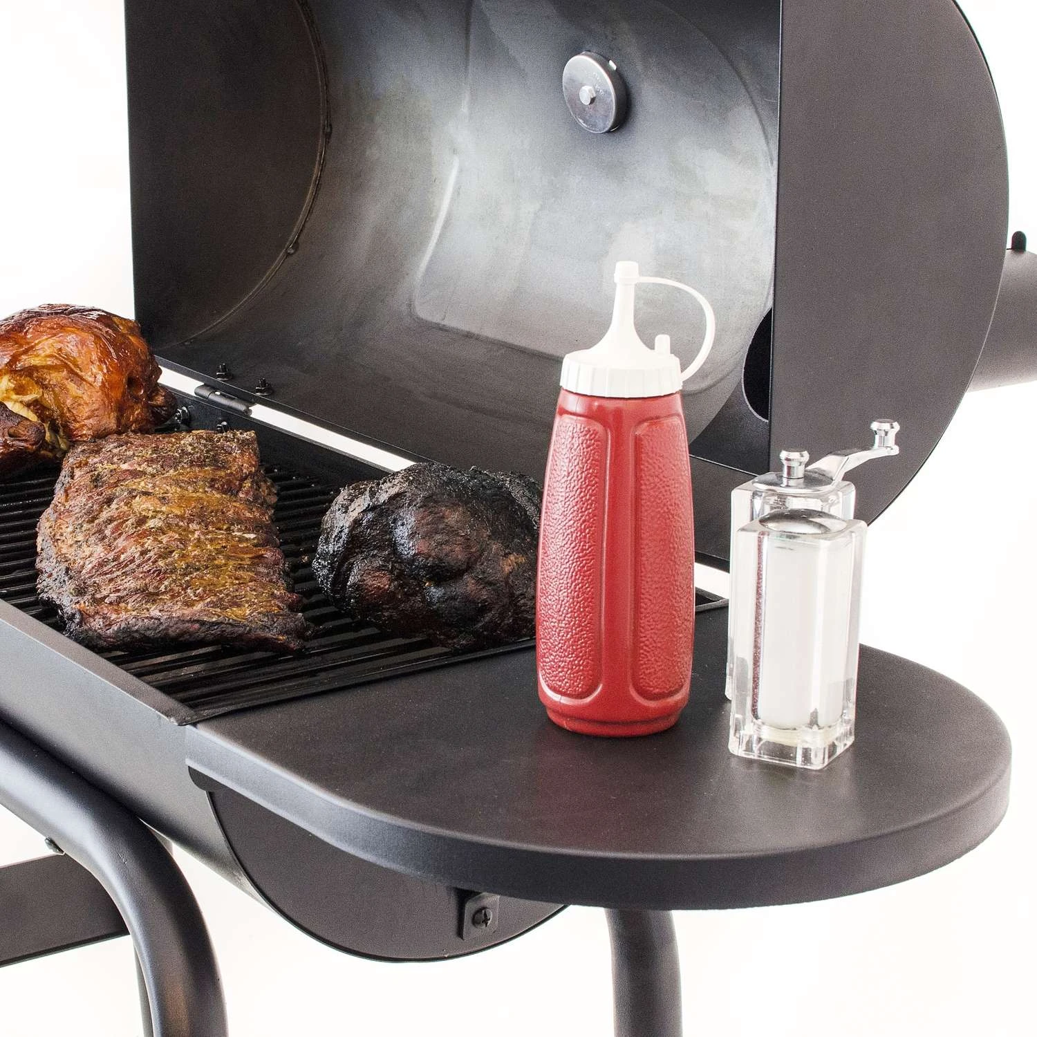 Char-Broil Charcoal Offset Smoker Black 4 Char-Broil Charcoal Offset Smoker Black - Image 4