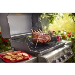 Weber Steel Roasting Rack 17.1 In. L X 10.5 In. W 1 Pk 15 Weber Steel Roasting Rack 17.1 In. L X 10.5 In. W 1 Pk -The Grill Spot 666fbd5d dcab 4304 918c 1b6b6b916796