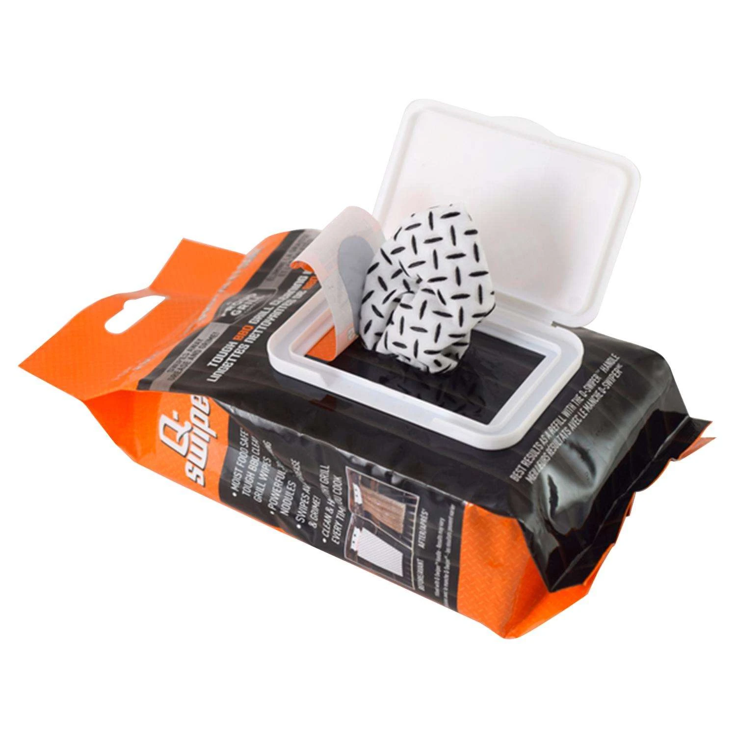 Proud Grill Q-Swiper Grill Cleaner 8 In. L X 6 In. W 40 Pc 2 Proud Grill Q-Swiper Grill Cleaner 8 In. L X 6 In. W 40 Pc - Image 2