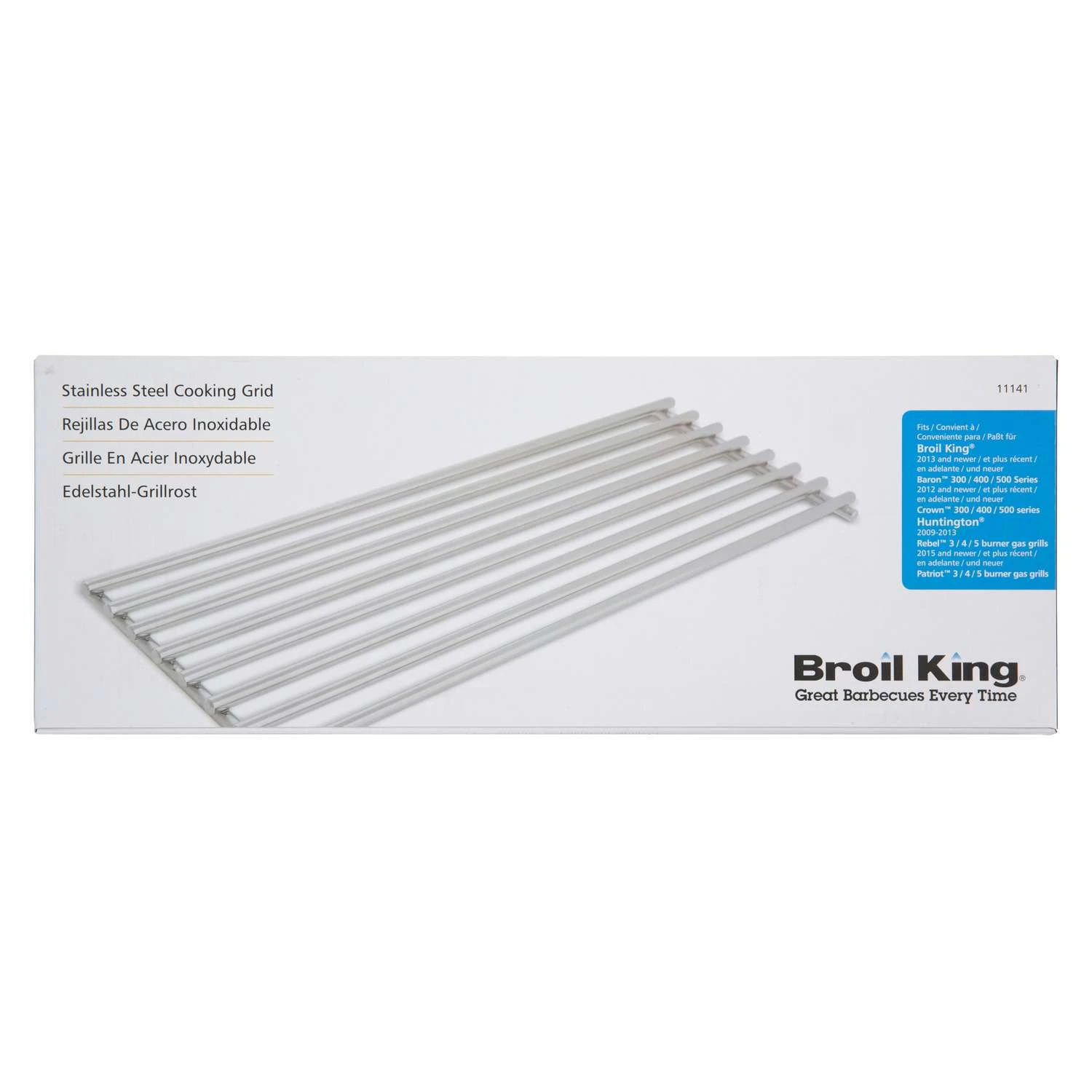 Broil King Baron Grill Rod Grid 17.4 In. L X 6.3 In. W 2 Broil King Baron Grill Rod Grid 17.4 In. L X 6.3 In. W - Image 2