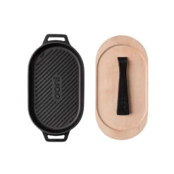 Ooni Cast Iron Grizzler Pan 12.2 In. L X 6.3 In. W 1 Pk 9 Ooni Cast Iron Grizzler Pan 12.2 In. L X 6.3 In. W 1 Pk -The Grill Spot 6a7063e8 0be4 4e38 9214 e39a0e630a08