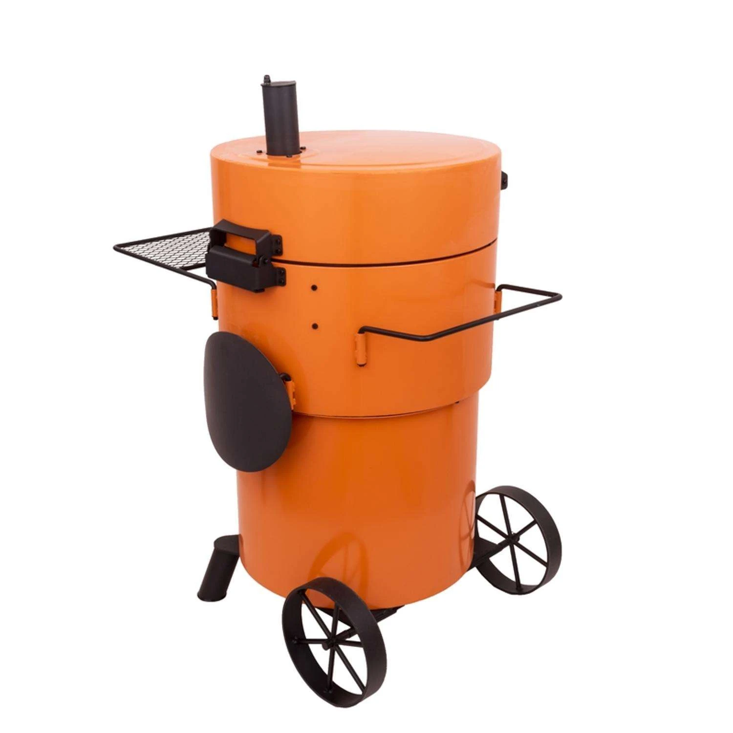 Oklahoma Joe's 21 In. Bronco Pro Charcoal Grill And Smoker Orange 3 Oklahoma Joe's 21 In. Bronco Pro Charcoal Grill And Smoker Orange - Image 3