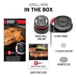Weber IGrill Mini Digital Bluetooth Enabled Grill/Meat Thermometer 16 Weber IGrill Mini Digital Bluetooth Enabled Grill/Meat Thermometer -The Grill Spot 6d7fafef 01af 473e 82ee dc05aed7faee