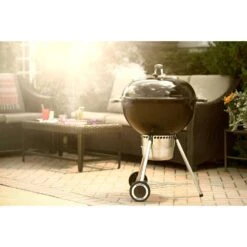 Weber 22 In. Original Kettle Premium Charcoal Grill Black -The Grill Spot 75b25a87 a763 492d a4de 95cf1f816010