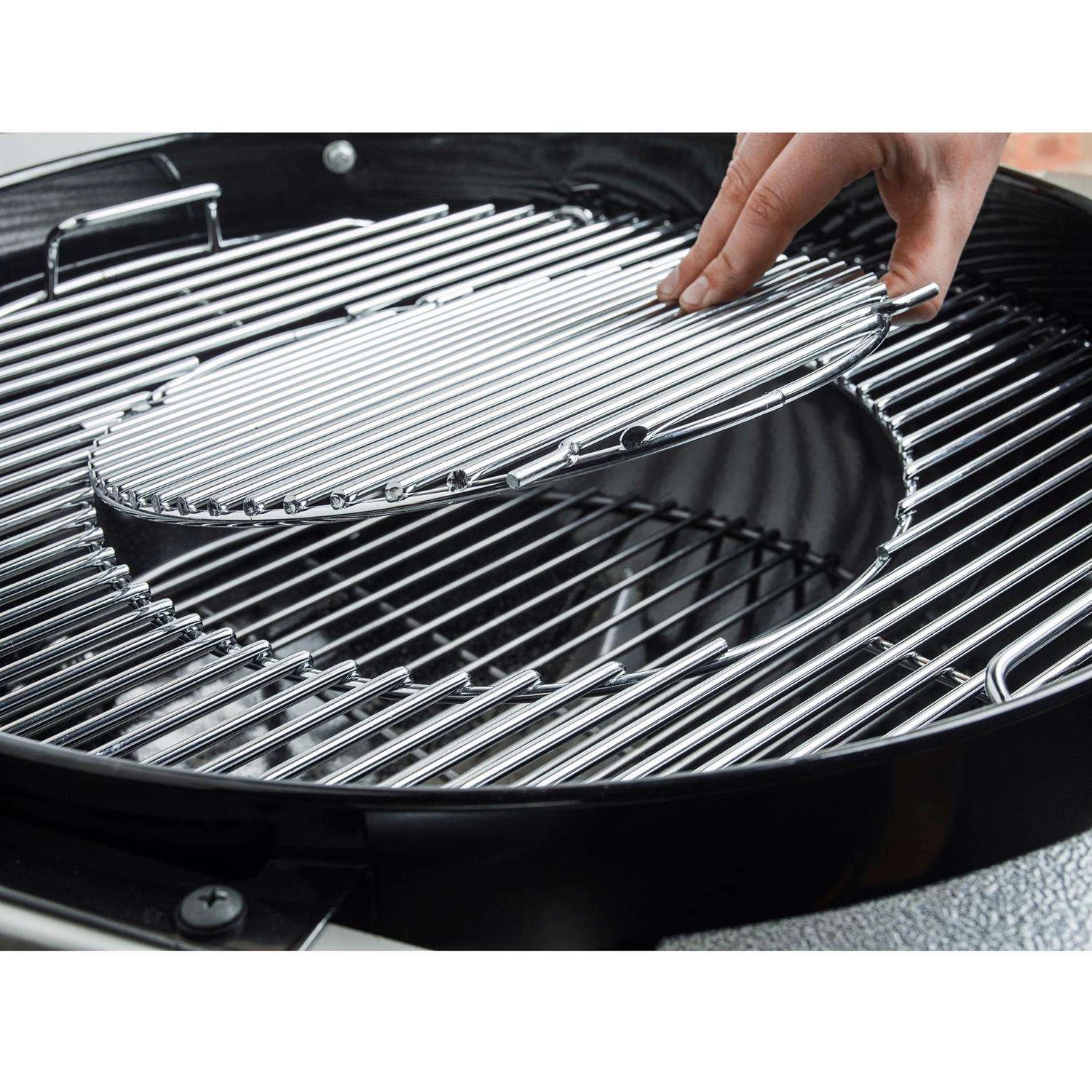 Weber 22 In. Performer Deluxe Charcoal Grill Black 3 Weber 22 In. Performer Deluxe Charcoal Grill Black - Image 3