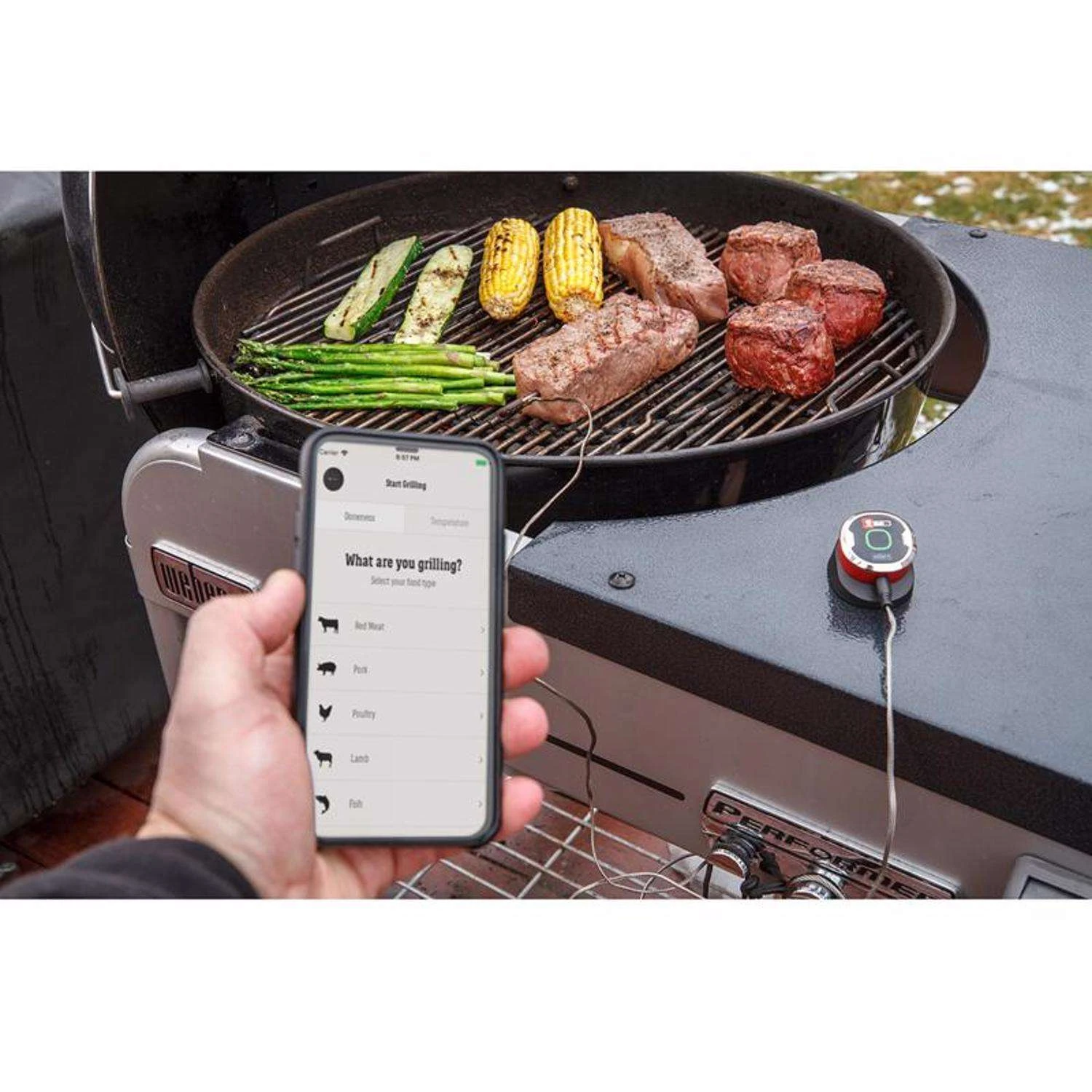 Weber IGrill Mini Digital Bluetooth Enabled Grill/Meat Thermometer 10 Weber IGrill Mini Digital Bluetooth Enabled Grill/Meat Thermometer - Image 10
