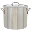 Bayou Classic Stainless Steel Grill Stockpot 40 Qt 14.9 In. L X 14.9 In. W 1 Pc